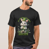 Konijn t-shirt ter ere van St. Lucky Patrick's Day (Voorkant)