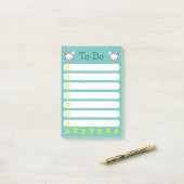 Konijn Takenlijst Post-it® Notes (Op bureau)