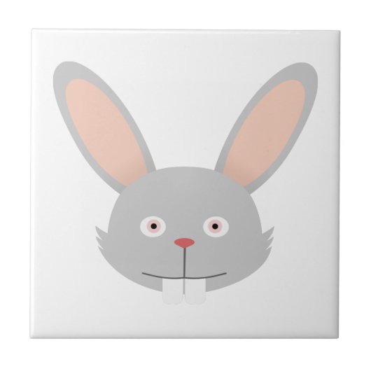 konijn tegeltje (Voorkant)