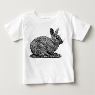 Konijn - Tekening pen- en inktstijl