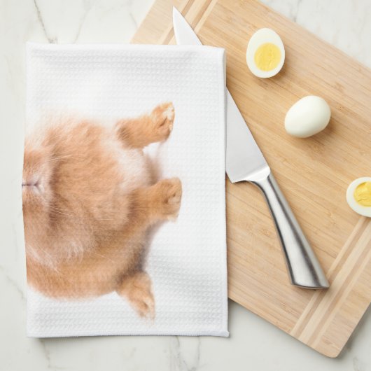 konijn theedoek (Quarter Fold)