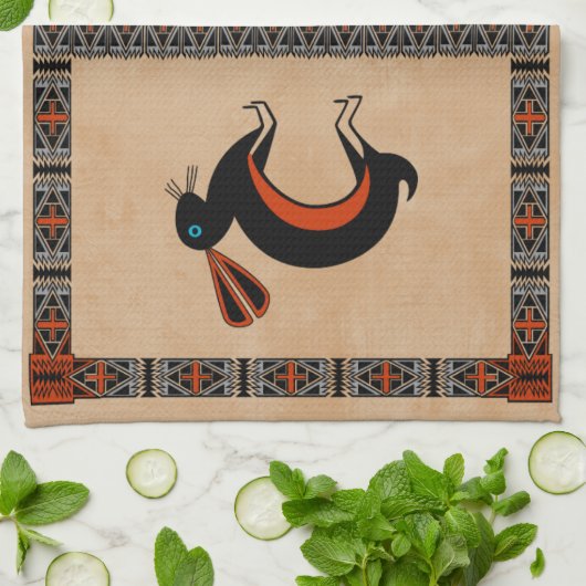 konijn theedoek (Gevouwen)