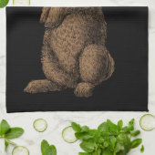 konijn theedoek (Gevouwen)