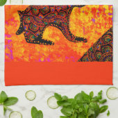 KONIJN THEEDOEK (Gevouwen)