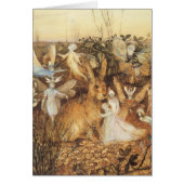 Konijn tussen de Fairies,  feiën (Voorkant)