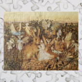 Konijn tussen de Fairies,  feiën Legpuzzel
