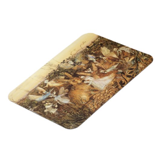 Konijn tussen de Fairies, feiën Magneet (Linkerzijde)