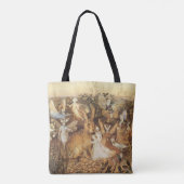 Konijn tussen de Fairies, feiën Tote Bag (Achterkant)