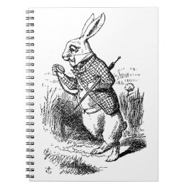 Konijn van Alice's avonturen in Wonderland Notitieboek