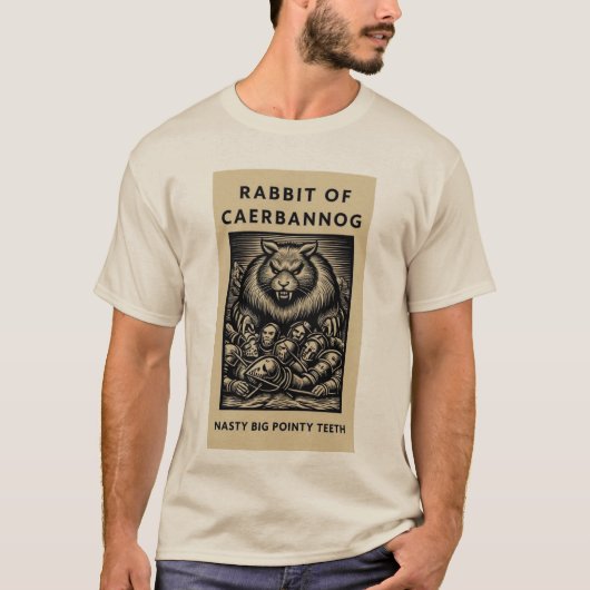KONIJN VAN CAERBANNOG T-SHIRT (Voorkant)