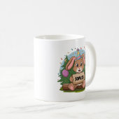 Konijn Verjaardag Koffiemok (Voorkant rechts)