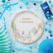 Konijn Verjaardag Parade Papieren Bordje (Feest)