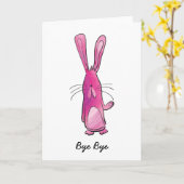 Konijn verlaat Kaart (Gele Bloem)