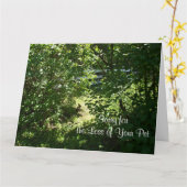 Konijn- Verlies van een huisdier Kaart (Gele Bloem)