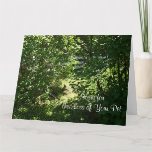 Konijn- Verlies van een huisdier Kaart