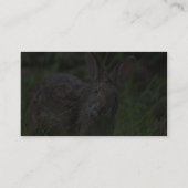 konijn visitekaartje (Achterkant)