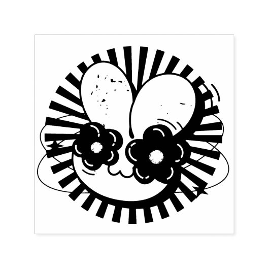 Konijn Zelfinktende Stempel (Design)