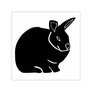 Konijn Zelfinktende Stempel
