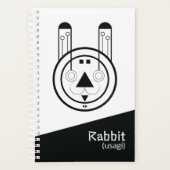 Konijn Zodiac Sign Planner (Voorkant)