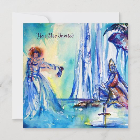 KONIJNARTHUR, DADEN VAN HET MERK EN EXCALIBUREgoud Kaart (Voorkant)