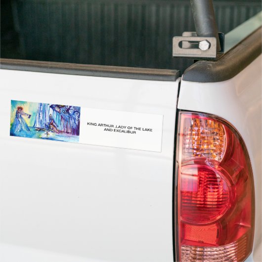 KONIJNARTHUR, MERK EN EXCALIBUR BUMPERSTICKER (Op Truck)