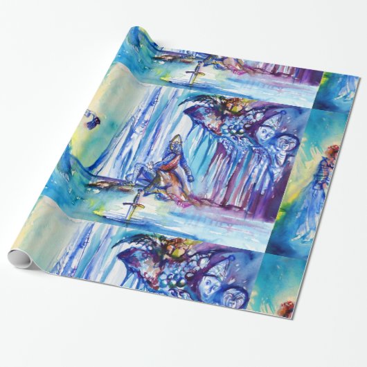 KONIJNARTHUR, MERK EN EXCALIBUR CADEAUPAPIER (Uitgerold)