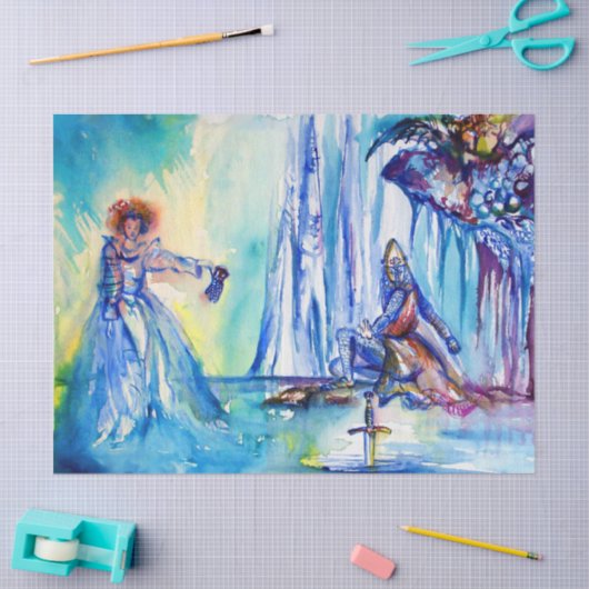 KONIJNARTHUR, MERK EN EXCALIBUR TISSUEPAPIER (Craft)