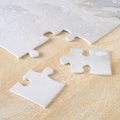 Konijnen Bos Kerstmis Legpuzzel (Zijkant)