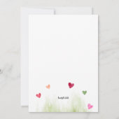 Konijnen Broers en Zusters Kaart (Achterkant)