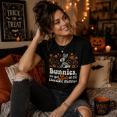 Konijnen & Chocolade Feestdagen Halloween Tri-Blend Shirt
