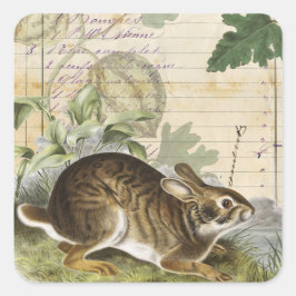 Konijnen Collage Sticker Journal Planner Verpakkin