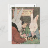 Konijnen die Controles afspelen Briefkaart (Voorkant / Achterkant)