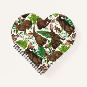 Konijnen en bosflora 4 notitieboek (Voorkant)