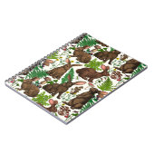 Konijnen en bosflora 4 notitieboek (Linkerzijde)