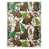 Konijnen en bosflora 4 notitieboek (Voorkant)