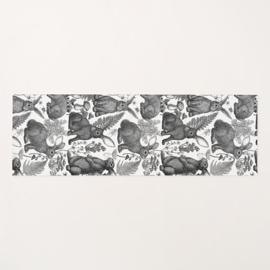 Konijnen en bossen 2 Yoga Mat (Voorkant (horizontaal))