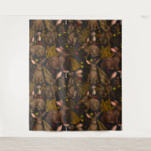 Konijnen en bossen 3 Bosbouw Wandkleed (Voorkant)