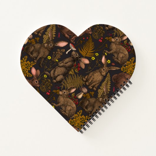 Konijnen en bossen 3 Notitieboek (Achterkant)