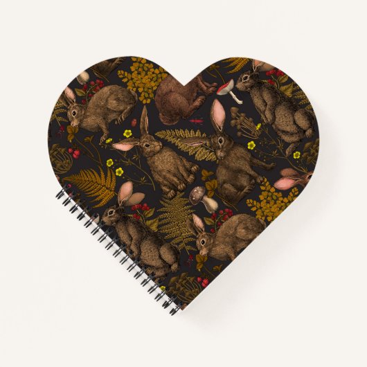 Konijnen en bossen 3 Notitieboek (Voorkant)