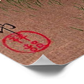 Konijnen en de Moon Ohara Koson 1931 Poster (Hoek)