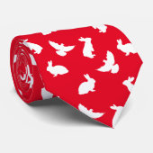 Konijnen en Doves Magicien Stropdas (Opgerold)