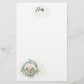 Konijnen- en goudstaven briefpapier (Voorkant)