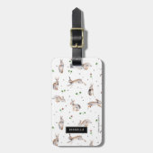 Konijnen en kantelen | Reisvakantie | BAGAGELABEL (Voorkant verticaal)