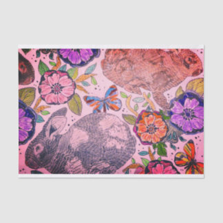 KONIJNEN EN STROMEN VOOR AFVALpapier Tissuepapier