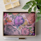 KONIJNEN EN STROMEN VOOR AFVALpapier Tissuepapier (Geschenk)