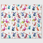 Konijnen Hemel, Pasen Cadeaupapier (Vlak)