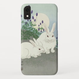 Konijnen in de volle maan door Ohara Koson Case-Mate iPhone Case
