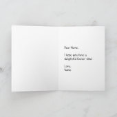 Konijnen In Een Identificatie Greeting Card Kaart (Binnen)