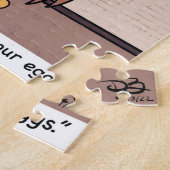 Konijnen in een lineup puzzel (Zijkant)