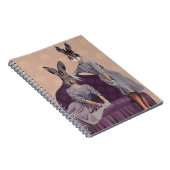 Konijnen in het Paars Notitieboek (Rechterzijde)